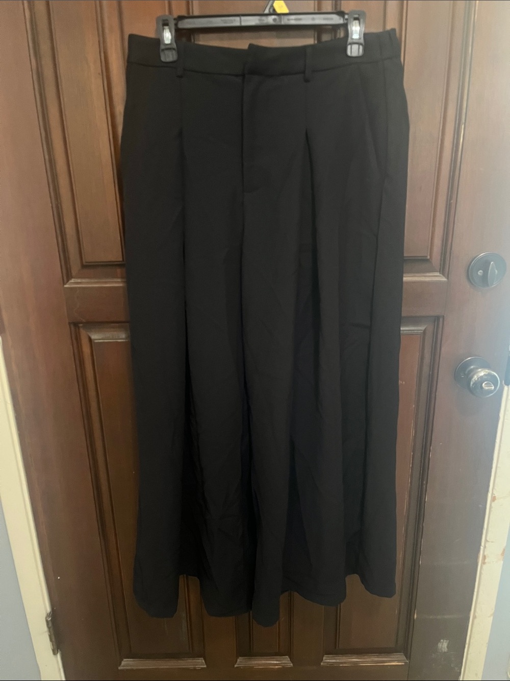 HALARA Black Wide-Leg Pants